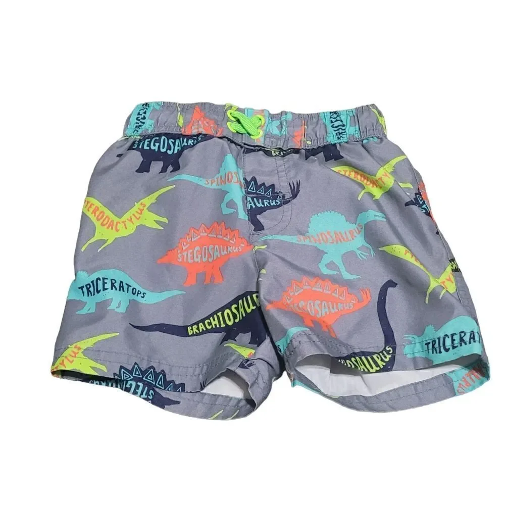 Cat & Jack Dinosaur  swim trunks